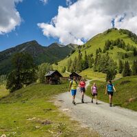 Weg zwischen Fraganter Schutzhaus und Eggerhütte