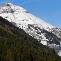 Ausblick vom Winterwanderweg Vättis - Kunkels