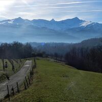 Panorama von der Straße Santa Caterina