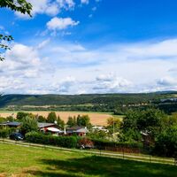 Blick auf Thüringer Wald - Meiningen