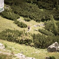 Letzten Wegmeter vor Hesshütte