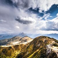 herrliches Bergpanorama