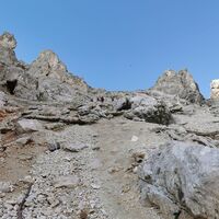Abstieg im Stempeljoch