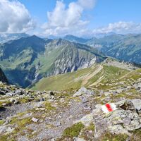 Aussicht vom Lavtinasattel