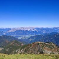 Gipfelblick zum Grimming