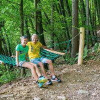Slow Trail - Schaukelweg - Hängematte im Wald