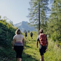 Auf dem Weg Richtung Schmittenstein