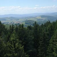 Ausblick auf der Aussichtswarte