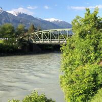 Blick zur Brücke Magerbach