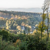 Blick auf den Aschenberg - Bad Liebenstein