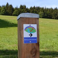Wegemarkierung Müllenwirft-Schleife