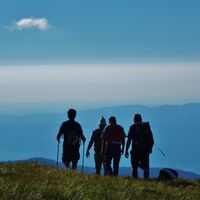 Wanderer am Krakaberg