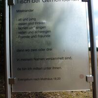 Station 7a Bank der Begegnungen - 2