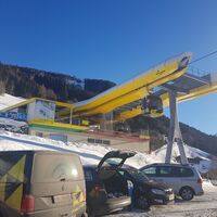 Startpunkt der Tour bei der Mittelstation Planai-West