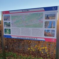 Infotafel Klosterweg Pilgerweg (KW)