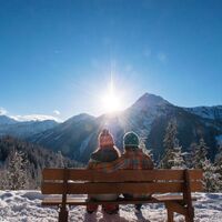 Aussicht vom 4-Jahreszeiten-Wanderweg Richtung Preuneggtal