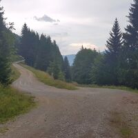 Links: Erzweg-Gamsteintour, Rechts: unsere Abfahrt nach Palfau