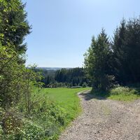 Rückblick in die Berge