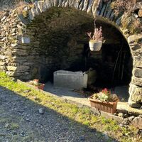 Springbrunnen in Inverso Pinasca