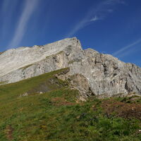 Südflanke des Weißeck