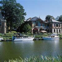 Casino und Port de Plaisance in Sarreguemines an der Saar
