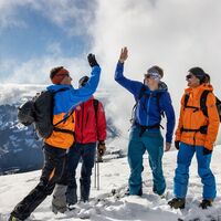 Gipfelglück auf dem Chrüz ob St. Antönien