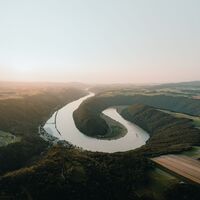 Die Schlögener Schlinge in Haibach