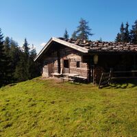 Ausserhauser Alm im Sommer