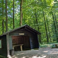 Schwarze Hütte auf der Hube