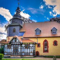 Außenansicht - Kirche Schweina