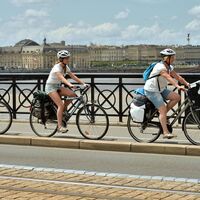 Steinbrücke in Bordeaux