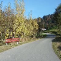 Sagentafel M4 in Greban oberhalb von Alberschwende