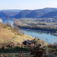 Blick in das Donautal nach Dürnstein