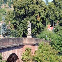 Europäischer Kulturweg: Tauberbrücke und Gamburg