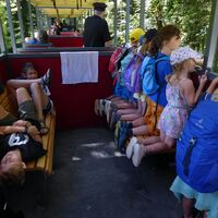 Wenn der Weg zu lange wird, gibt es als Muntermacher die Museumsbahn.