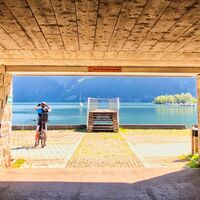 Fotopoint am Traunseeufer in Ebensee