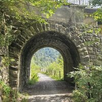 Tunnel der ehemaligen Bregenzerwaldbahn