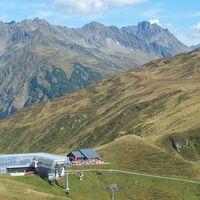Weg zur Grasjoch Hütte