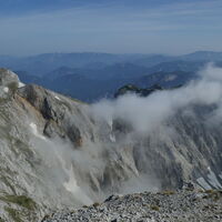Blick zum Kaiserwart, später gehts über den Rücken zur Sandgrube