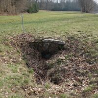 Mundloch des "Anna Stolln", Hauptentwässerungsstolln des Halsbrücker Bergbaus
