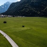 Gravelbiker in Unterleutasch