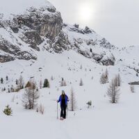 Schneeschuhwanderung Ciampac ©Archivio FUNIVIA CIAMPAC E CONTRIN S.p.A.