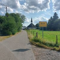 Radweg in Buch