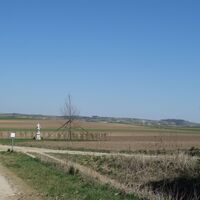 Wegkreuzung mit der Heiligen Babara
