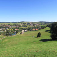 Schöner Blick auf Herrischried.