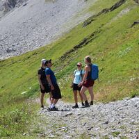 Wandergruppe am Hörnli