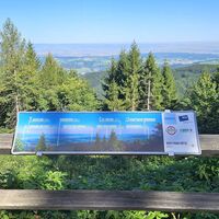 Panorma von der Hütte