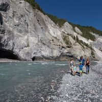 Rheinschlucht Schwarzes Loch