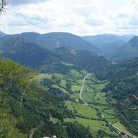 Abstieg Sauwand, nach Südsüdwest