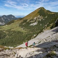 Abstieg zur Klagenfurter Hütte